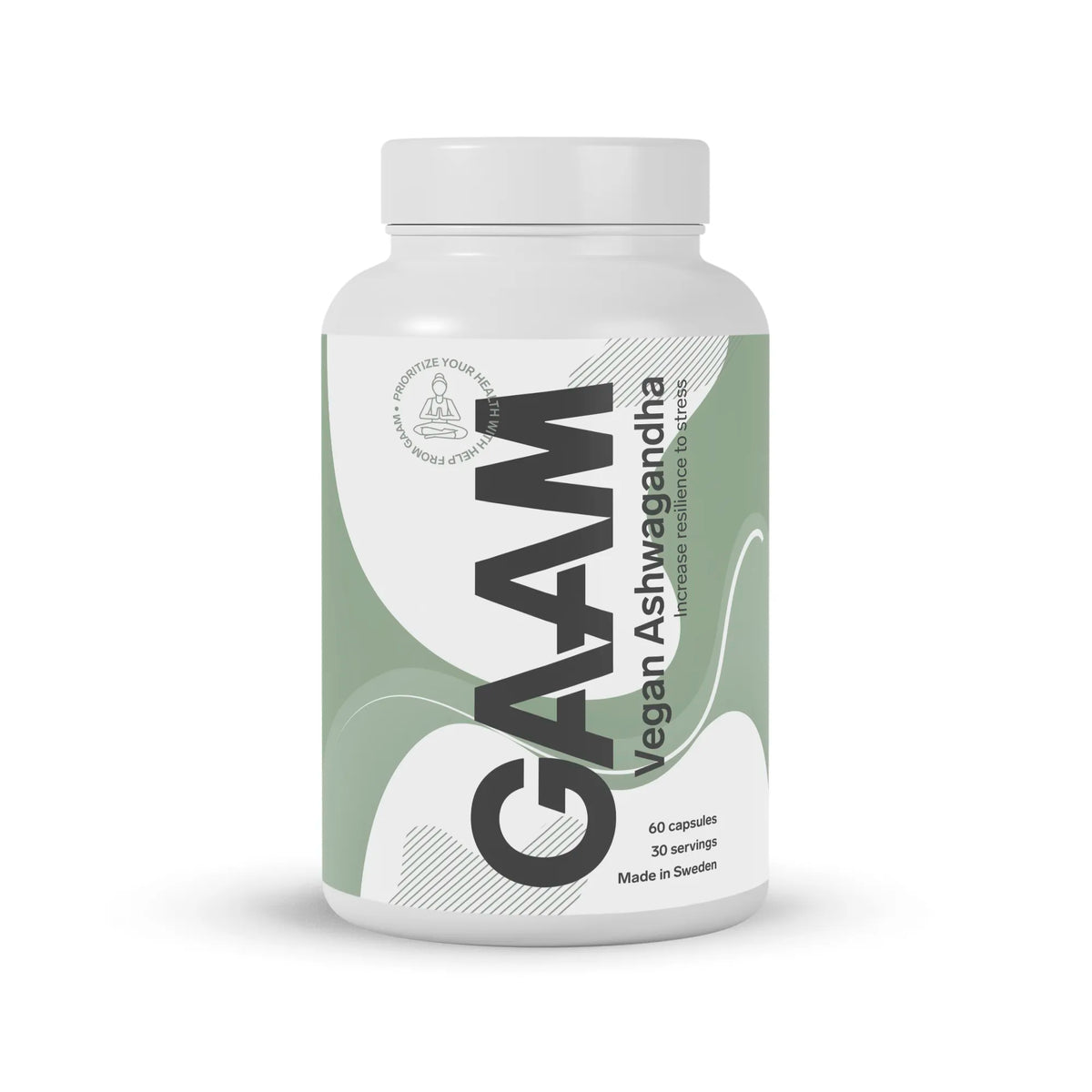 GAAM Vegan Ashwagandha 60 caps