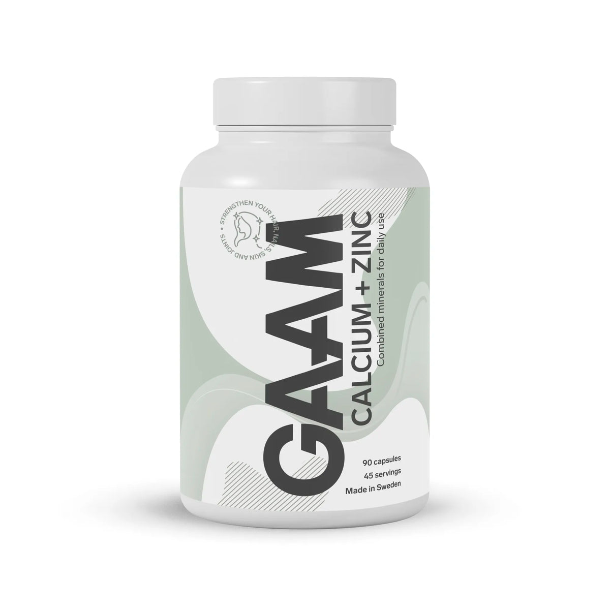 GAAM Calcium + Zinc 90 caps