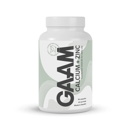 GAAM Calcium + Zinc 90 caps